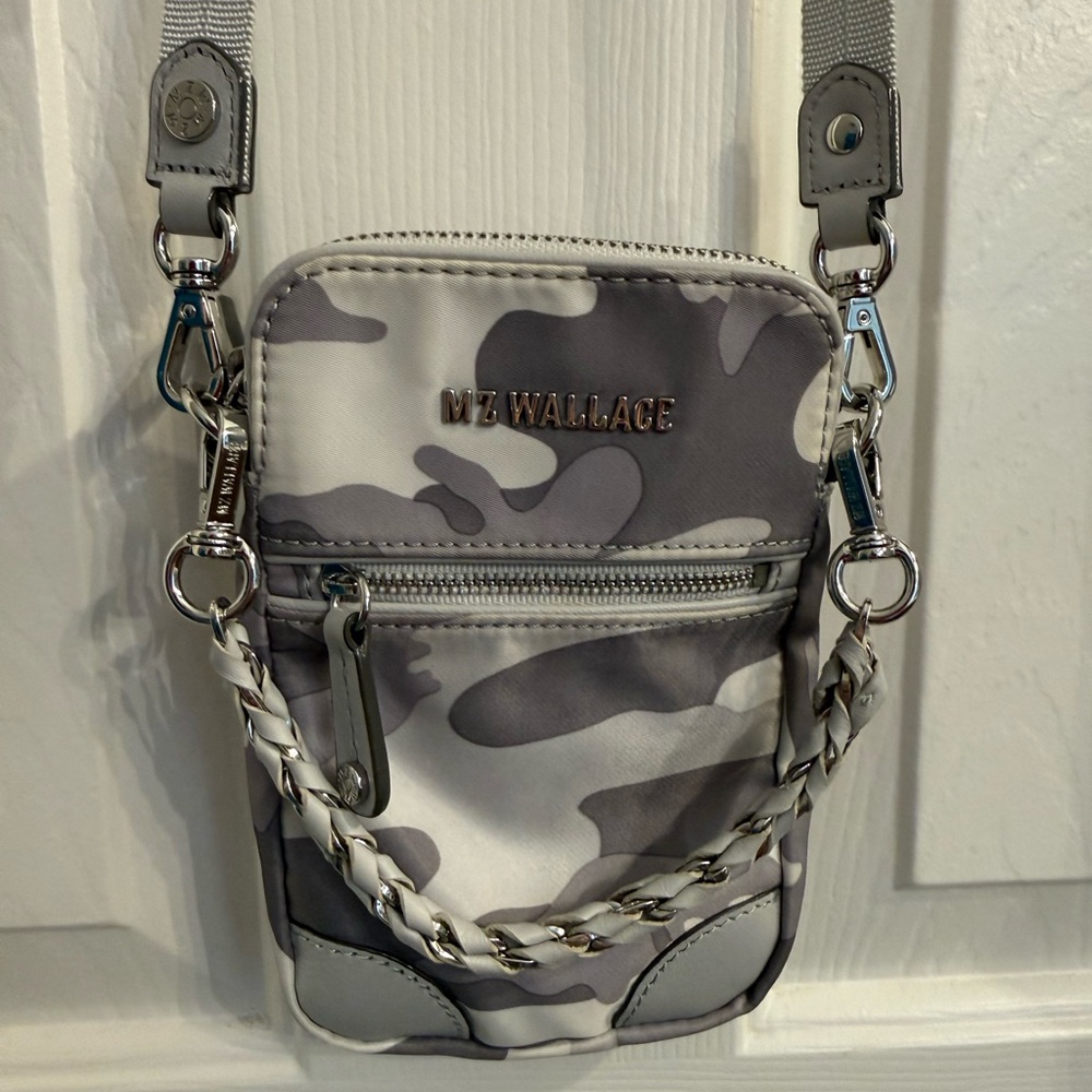 MZ Wallace Micro Tribeca Light Grey Camo - Picture 10 of 16